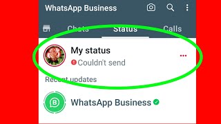 Bisnis WhatsApp || Status Saya Tidak Dapat Terkirim | Perbaikan Masalah