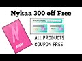 Nykaa 300 off Free || nykaa coupon code 2026 today || nykaa payday sale