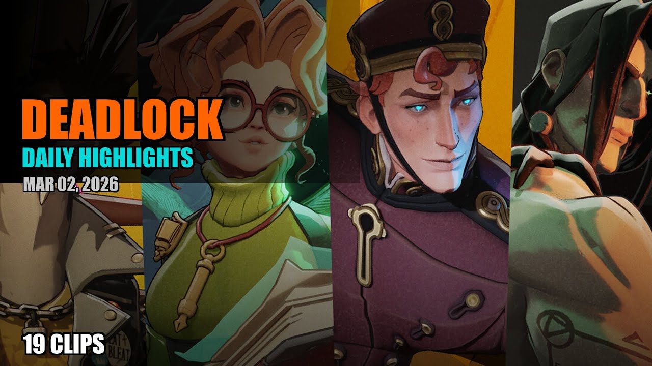 DEADLOCK Daily Highlights — Best Clips 03/02 - YouTube