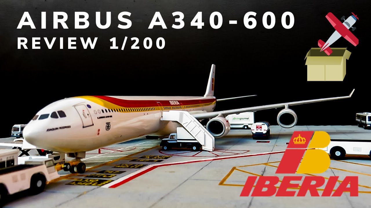 Skymarks 1:200 | IBERIA Airbus A340-600 EC-JBA (OLD LIVERY
