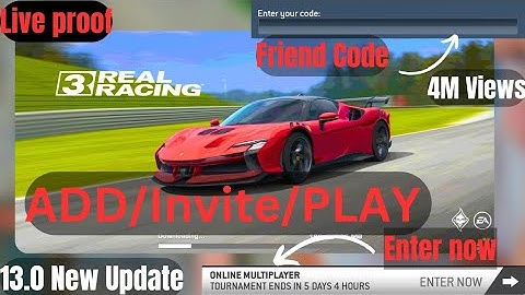 Hoe je vrienden kunt toevoegen/uitnodigen/multiplayer kunt spelen | Car Racing 3 | Nieuwe update ...