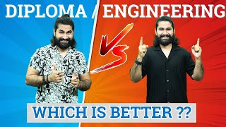 🔥Diploma vs Engineering Which is Better ? | कौन देता है ज्यादा नौकरी और पैसा?🤑