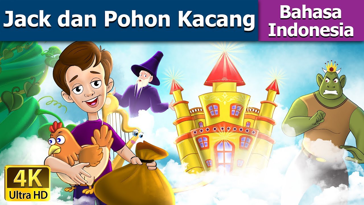 Jack dan Pohon Kacang  Dongeng anak  Kartun anak 