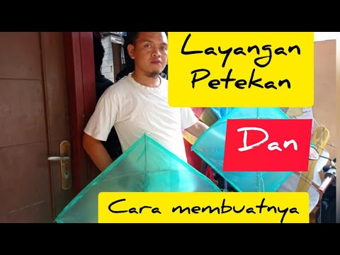  Layangan petekan dan  cara  membuatnya  YouTube