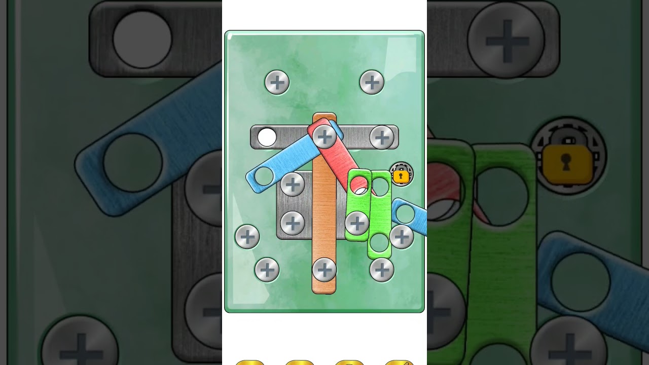 Screw Pin Puzzle Level simple