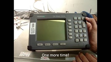 Locked up Site Master?  Quick fix with hard reset tutorial video.