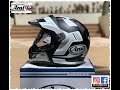 Arai Tour Cross 3 Vision White Frost / Arai XD 4