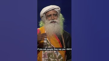 Sadhguru about Truth of life,people blaming on others