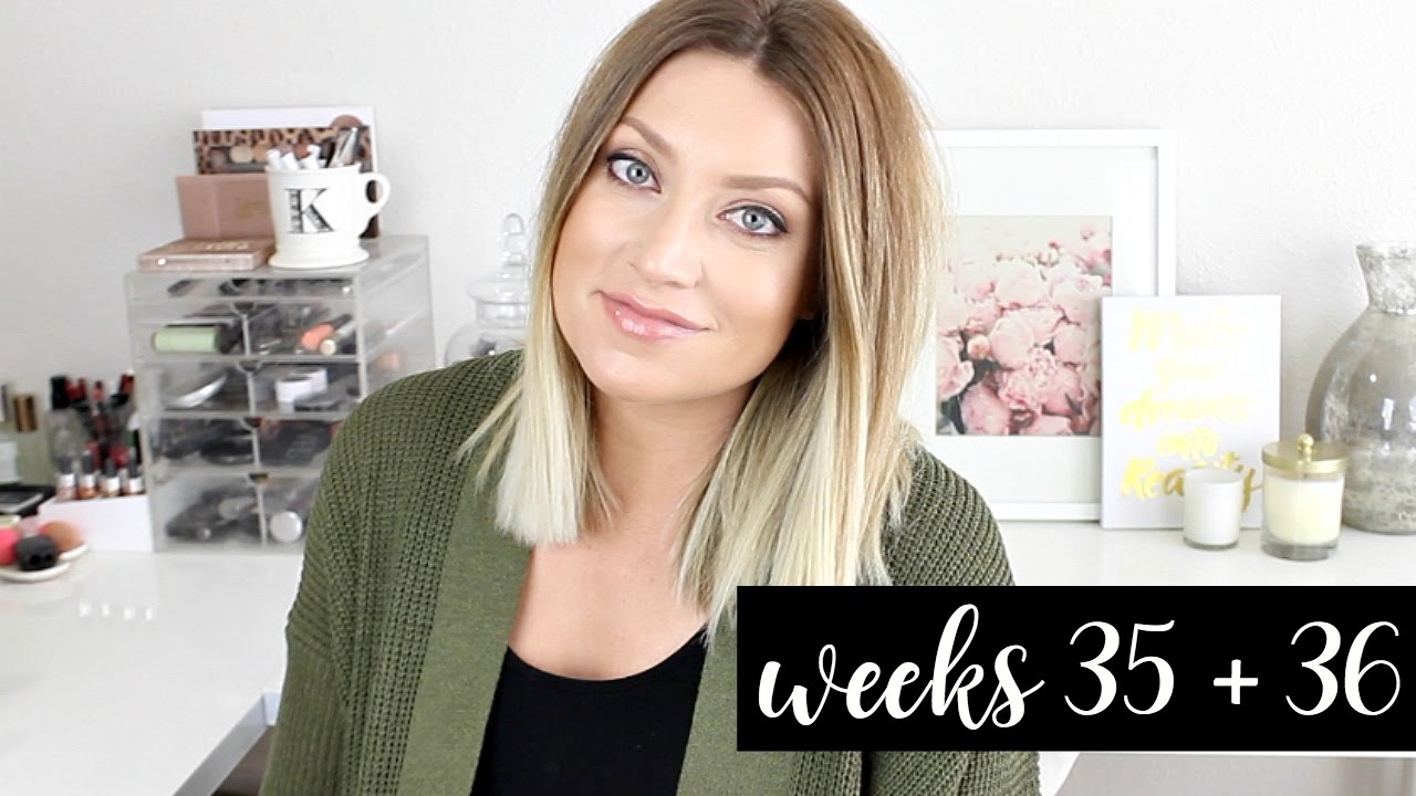Twin Pregnancy Vlog Weeks 35 + 36: High Chairs and Last Update | Kendra Atkins