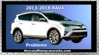 Toyota RAV4 4th gen 2013 to 2018 common problems, issues, defects, recalls and complaints screenshot 2