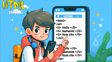 How To create LIST in HTML file. | Web Development part 5 | Listing kaise kare in Hindi ||