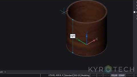 Modelling a Drum Kit With Parametric Modeling - BricsCAD