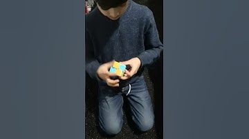 Speed cube 2x2 in under 10 seconds! Completed by Aaron age 8