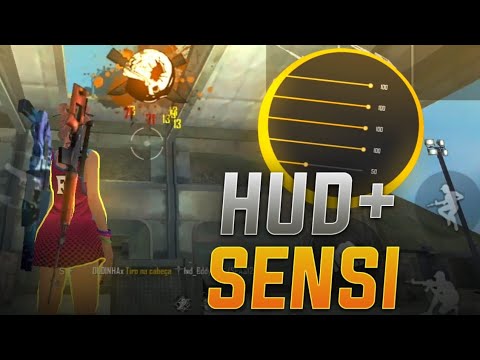 REVELEI O MELHOR HUD+SENSIBILIDADE PARA SUBIR CAPA NO FREE ...