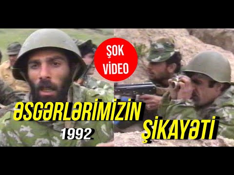 EKSKLÜZİV görüntülər O zamankı hakimiyyət və ordu - Əsgərlərimiz görün necə silahlanıblar