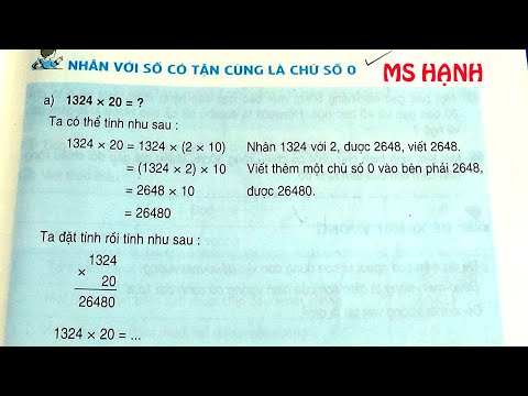 Video TOÁN LỚP 4 - TRANG 61 62 - SÁCH GIÁO KHOA - NHÂN VỚI... - YouTube