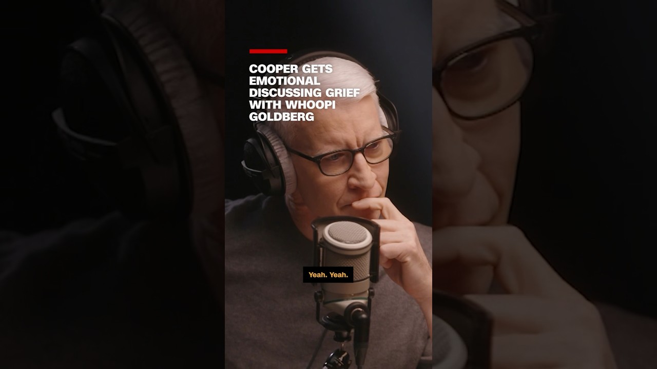 Anderson Cooper gets emotional discussing grief with Whoopi Goldberg