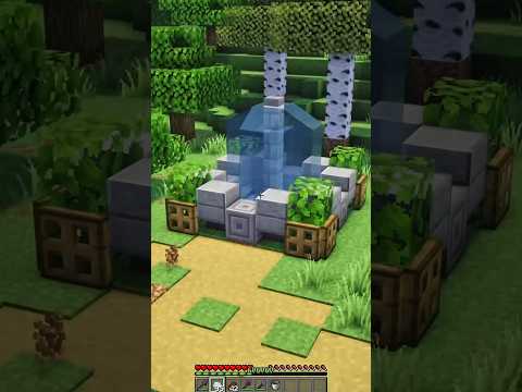 best minecraft fountain 🖋️ #minecraft