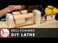 DIY Drill Powered Lathe