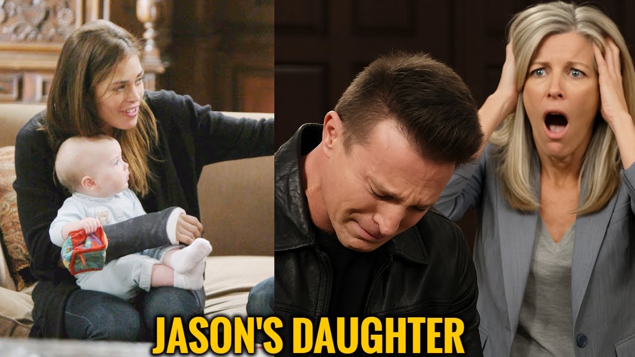 Britt returns to PC with a baby girl, revealing that she is Jason's  daughter ABC General Hospital - YouTube