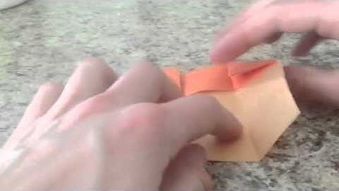 Origami Two Piece Cube by Jonathan Graham