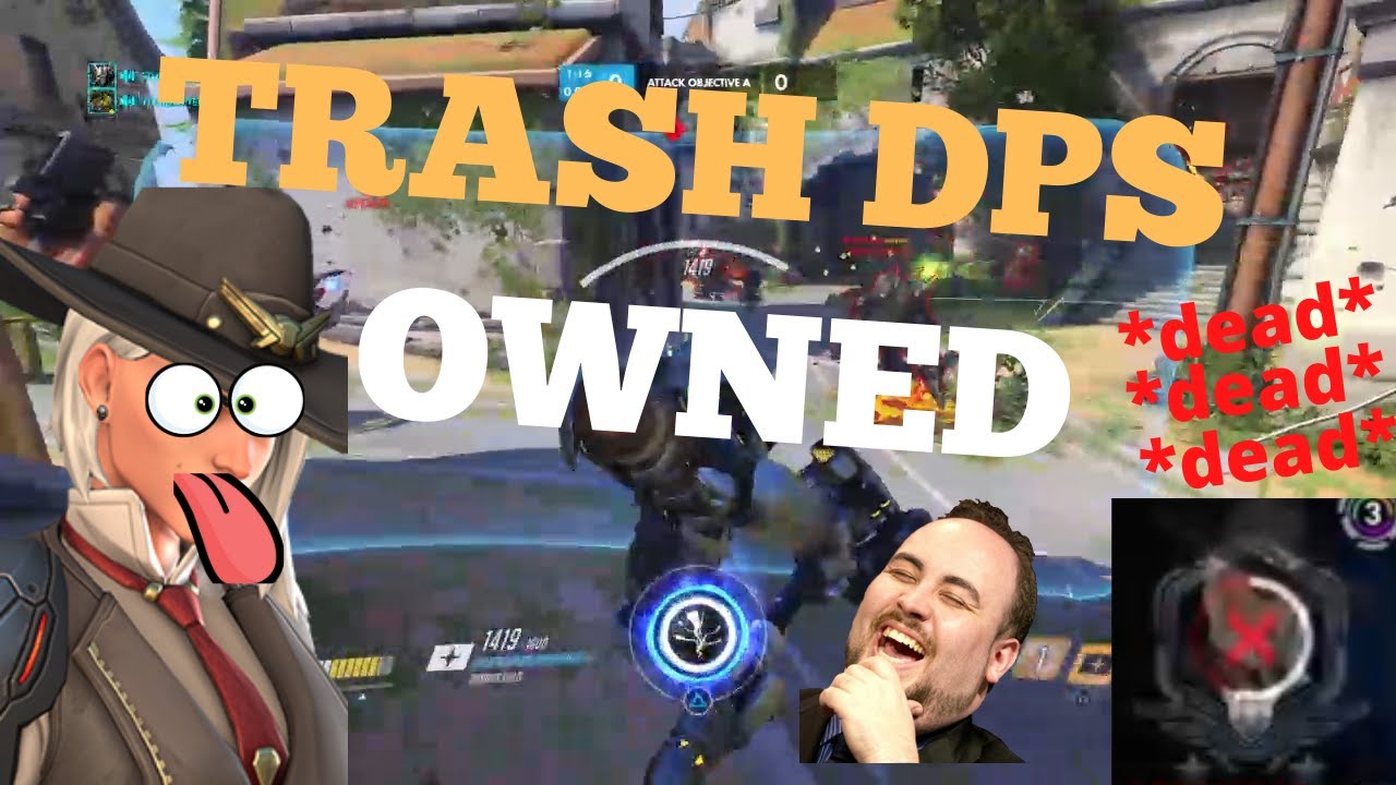 Putting a *TOXIC* DPS in His Place (Overwatch) - YouTube