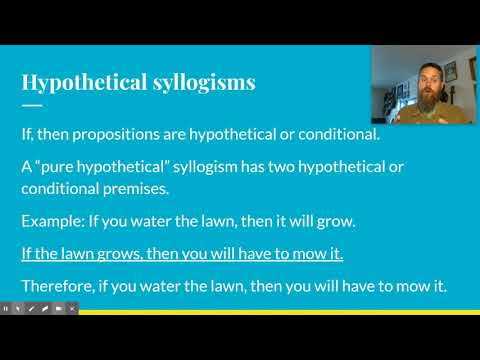 Video: Wasto ba ang hypothetical syllogism?