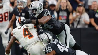 Raiders vs Browns NFL Week 4 Highlights