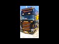 2018 (Limited Edition) Scania Vabis R500 Black-Orange Holland Style Team M&amp;A
