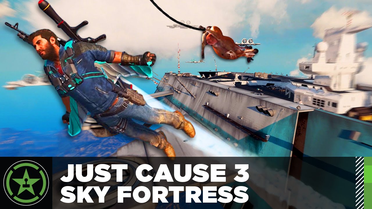 Let's Watch - Just Cause 3 - Sky Fortress - YouTube
