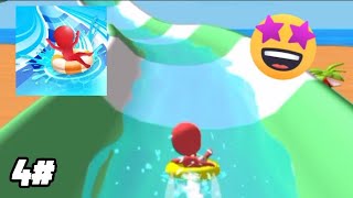 Water Park Slide Race : Gameplay Level 4 screenshot 4