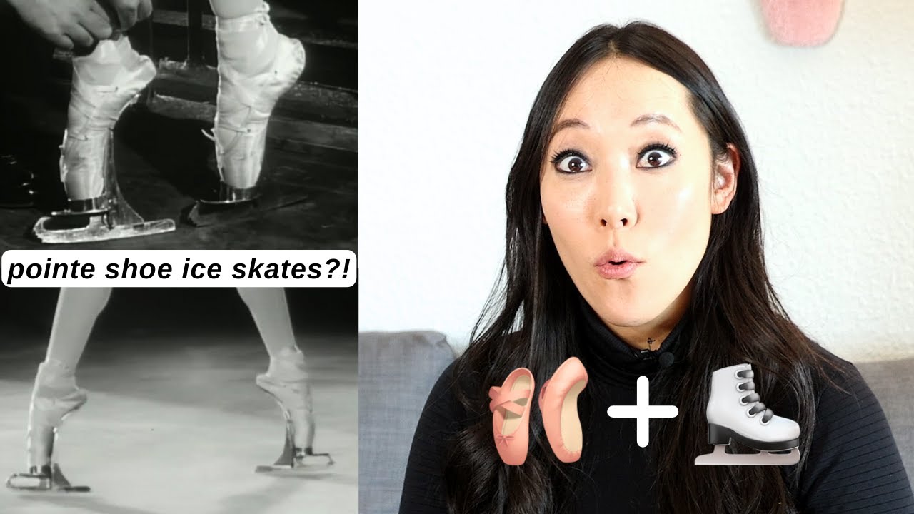 Shocking Innovation: Pointe Shoe Meets Ice Skate
