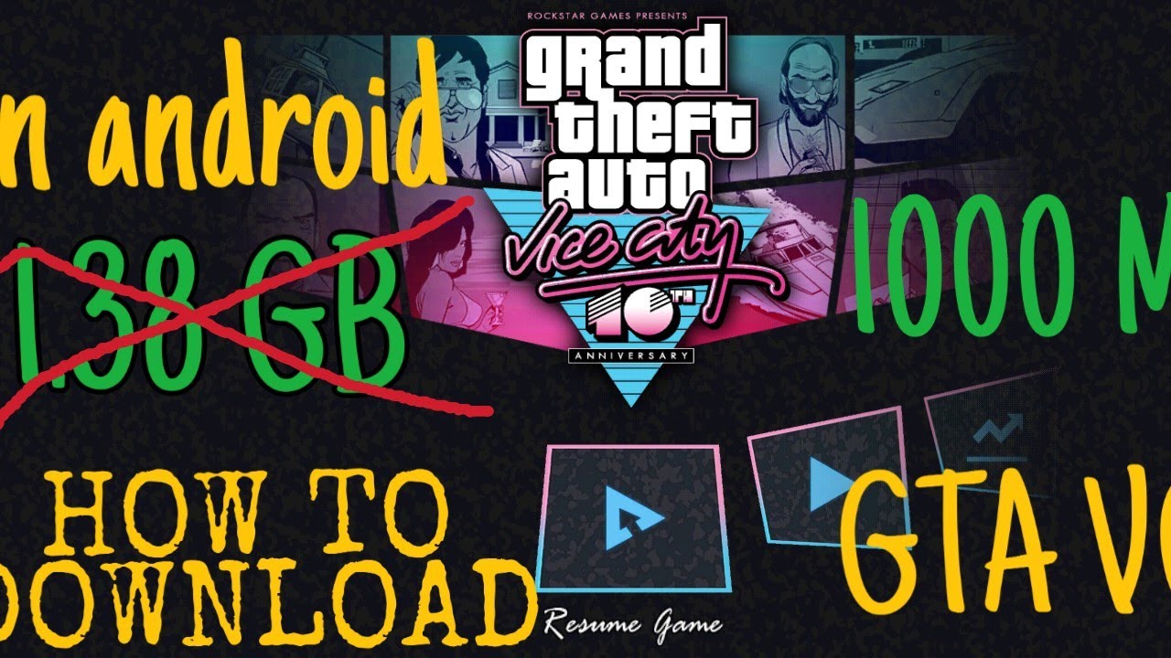 free gta vice city game download for android