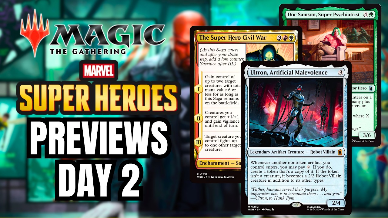 Some Marvels Superheroes Cards Are Bending the Rules | MTG  Previews Day 2