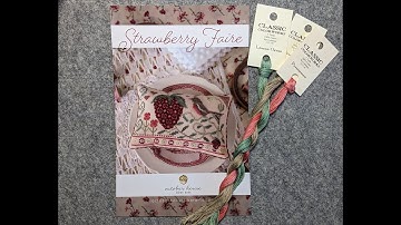 Flosstube Extra: Strawberry Faire SAL Update