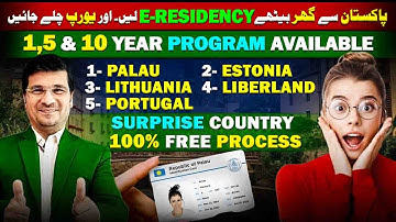 Top 6 European E-Residency Programs You Can Apply for from Home | Step-by-Step II Easy Visa