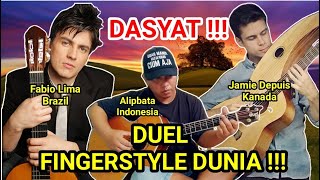 DASYAT !!! DUEL FINGERSTYLE KELAS DUNIA | BRAZILE VS KANADA VS INDONESIA