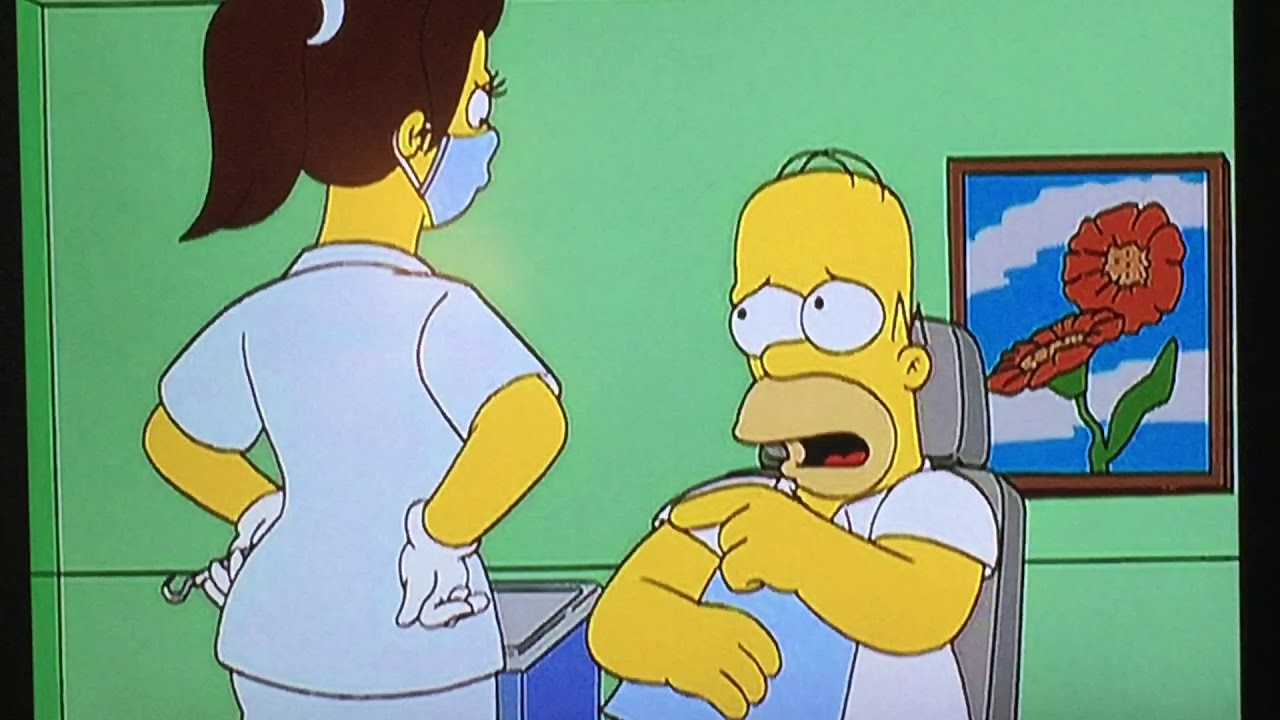Homer Simpson at the Dentist YouTube