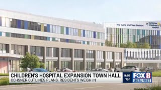 Ochsner updates neighbors on $100 million Children's Hospital expansion