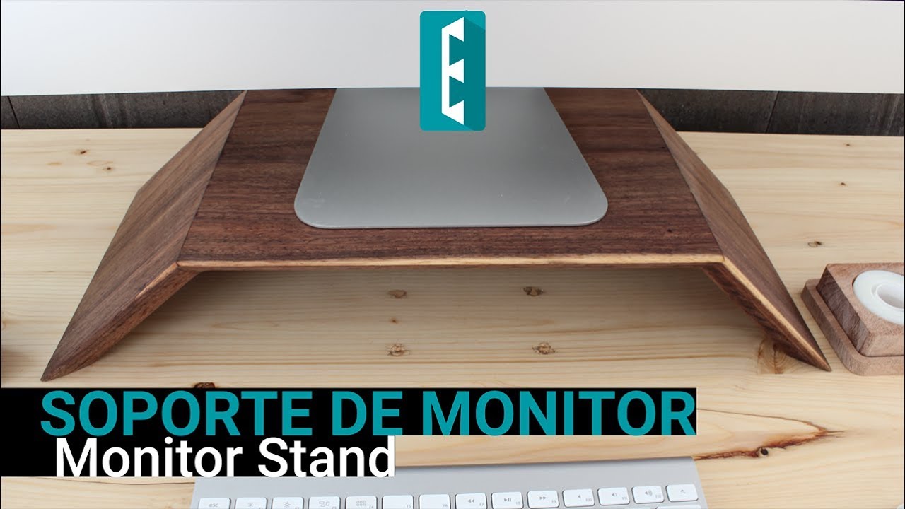 Soporte de Monitor - Monitor Stand - Hazlo con Madera 