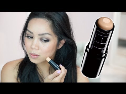 NEW Maybelline Fit Me Foundation Stick Demo / first impression - itsjudytime