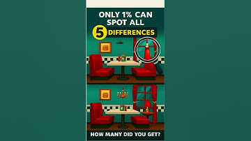 Only 1% Can Spot All 7 Beach Differences! 🏖  Clue Zoom Challenge #spotthedifference #brainteaser