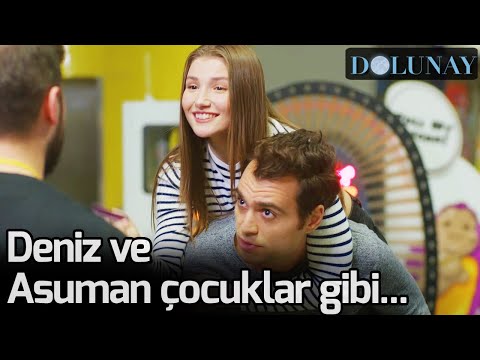 Deniz Ve Asuman Çocuklar Gibi Eğleniyor - Dolunay