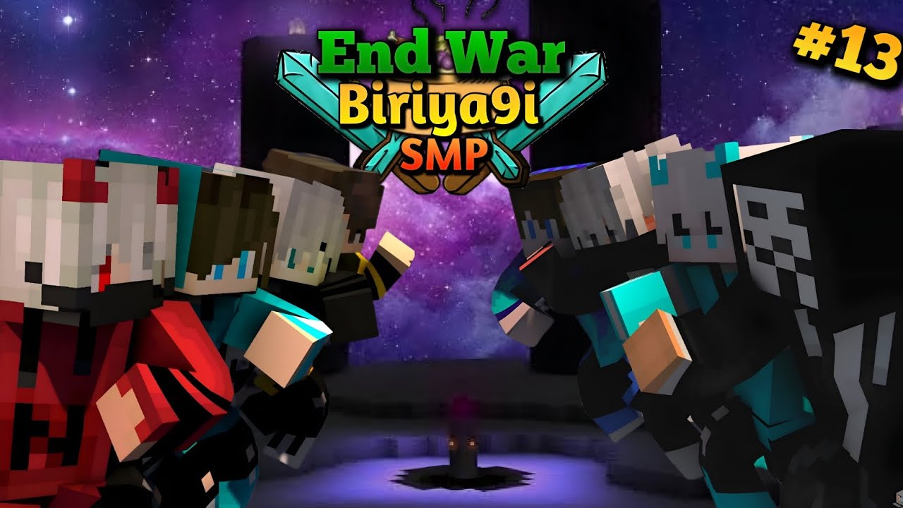 The craziest End War ever 😈⚔️|"biriya9i smp"#13 - YouTube