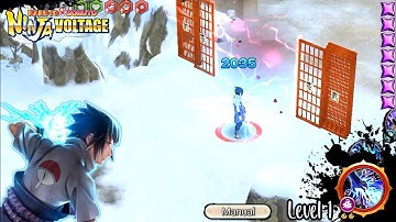 Sasuke (The Final Showdown) Solo Gatecrash Gameplay | Naruto X Boruto Ninja Voltage