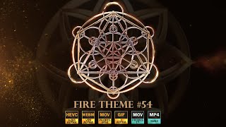 Animated Sacred Geometry Symbol - Fire Theme (54) by Frequency Encoded Art 28 views 4 months ago 15 seconds