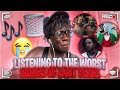 The WORST SONGS THAT DROPPED LAST YEAR. 😂( DABABY ) THIS ALMOST MADE ME LOSE IT