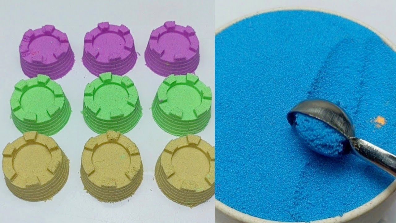 Ultimate Sand Art ASMR Sculpting and Slicing for Relaxation SandArt 