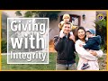 Giving with Integrity