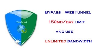 Bypass Web Tunnel 150 MB/Day limit and use unlimited screenshot 4